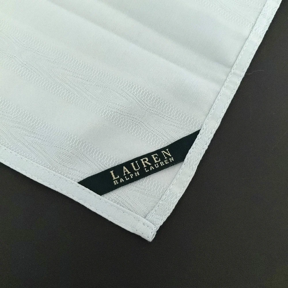 Set of 4 Lauren Ralph Lauren Cloth Napkins Pastel Blue NEW 20X20 Classic Elegant